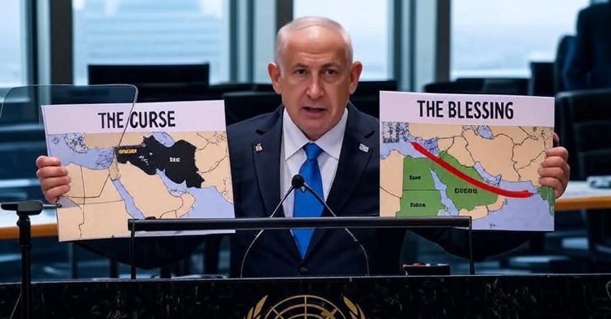 Netanyahu dan Peta Timur Tengah Baru