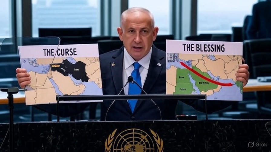 Netanyahu peta baru Timur Tengah