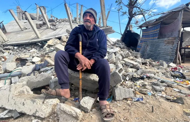 Warga Gaza kehilangan tempat tinggal